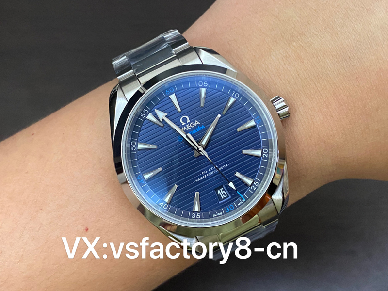 VS廠(chǎng)歐米茄柚木深藍(lán)海馬150米復(fù)刻表外觀(guān)做工還原值不值得入手